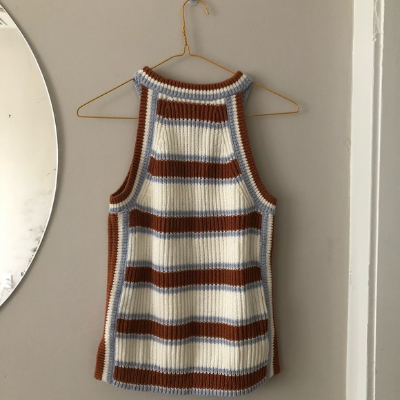 madewell | striped valley sweater tank - Picture 4 of 4